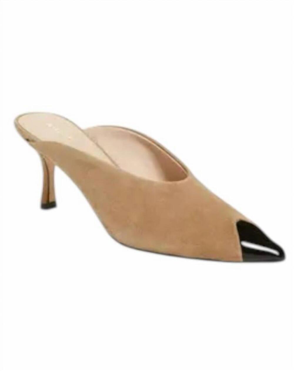 NEW KOKO + PALENKI women's janie mule in almond